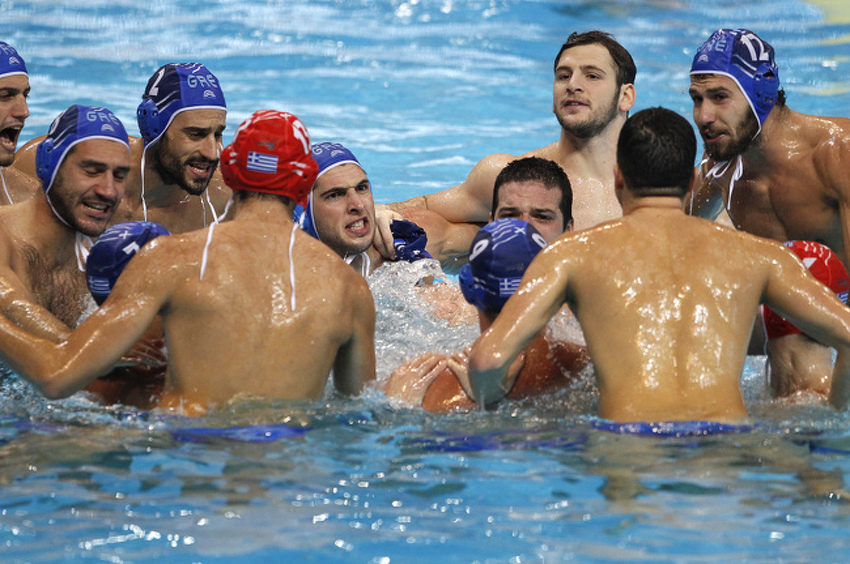 Grci slave pobjedu nad Španijom u četvrtfinalu (Foto: EPA)