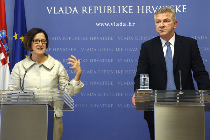 Johanna Mikl-Leitner i Ranko Ostojić (Foto: EPA)