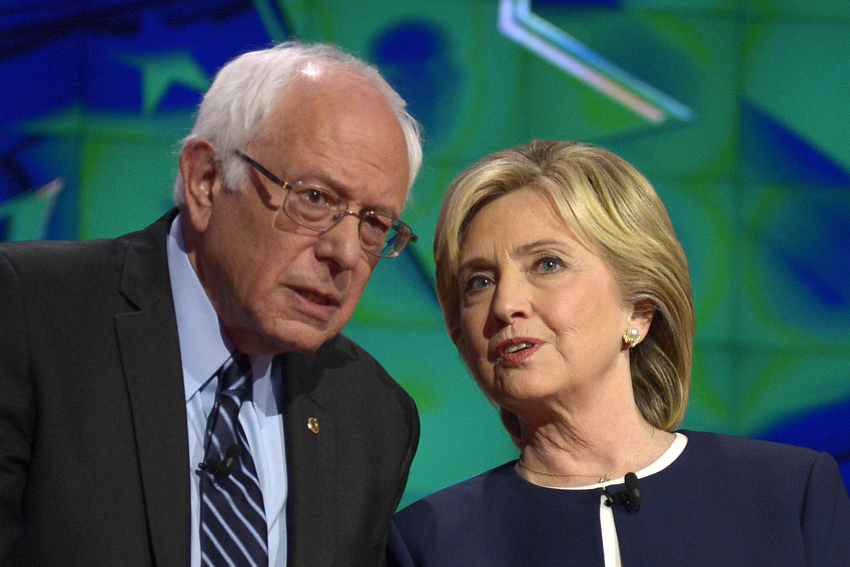 Sanders i Clinton (Foto: EPA)