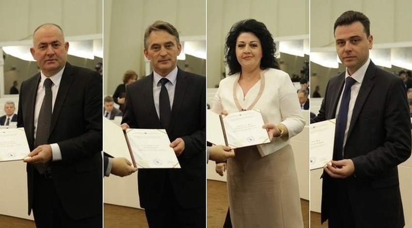 Bojić, Komšić, Marković i Magazinović (Foto: Arhiv/ Klix.ba)
