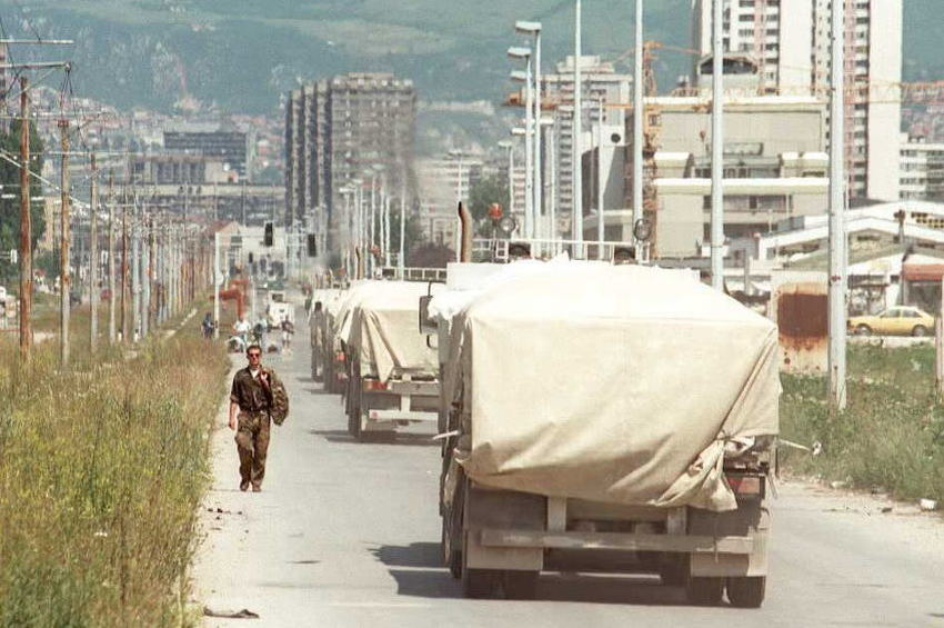 Sarajevo, juni 1995. (Foto: AFP)