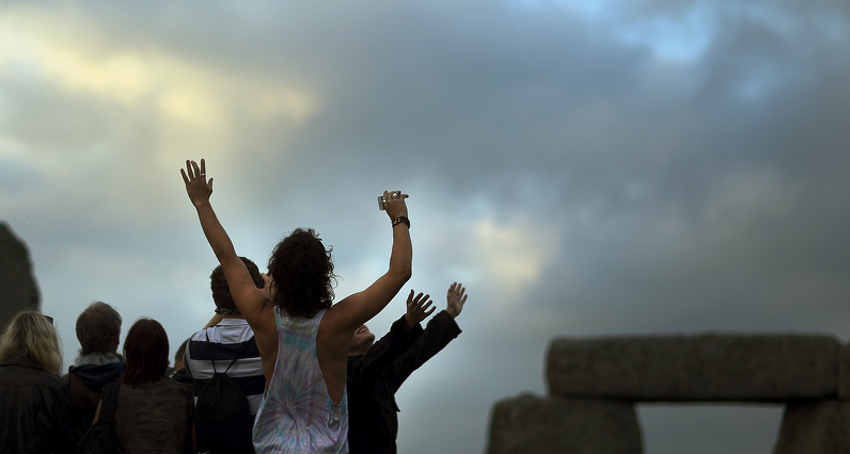 Ljetni solsticij kod Stonehengea (Foto: EPA)