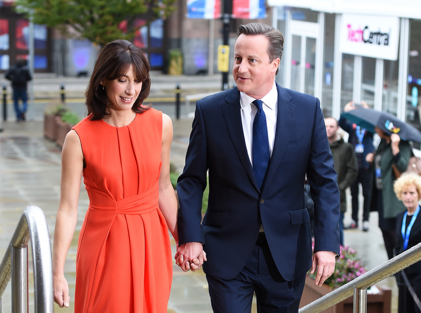 Samantha i David Cameron (Foto: EPA)