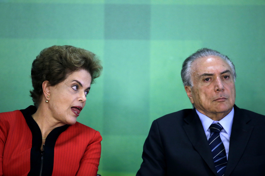 Dilma Rousseff i Michel Temer (Foto: EPA)