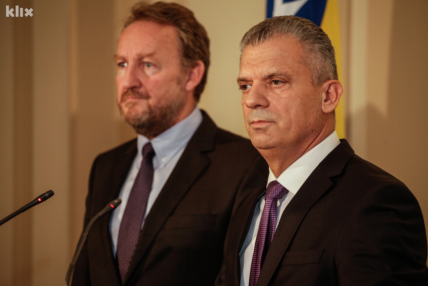 Bakir Izetbegović i Fahrudin Radončić (Foto: Arhiv/Klix.ba)