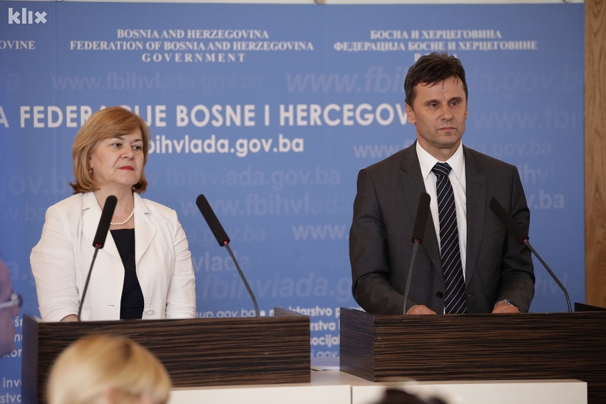 Milićević i Novalić (Foto: Arhiv/ Klix.ba)