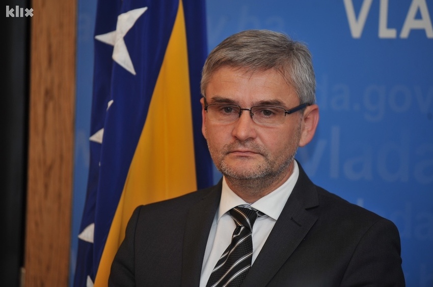 Ministar Salko Bukvarević (Foto: Nedim Grabovica/Klix.ba)