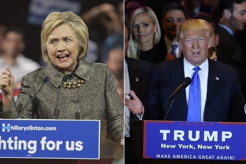 Hillary Clinton i Donald Trump (Foto: EPA)