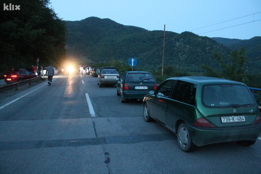 Blokada magistralnog puta u Želećoj (Foto: Arhiv/Klix.ba)