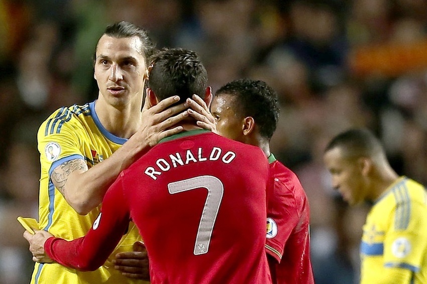 Ibrahimović i Ronaldo su dvije najveće zvijezde Eura (Foto: EPA)