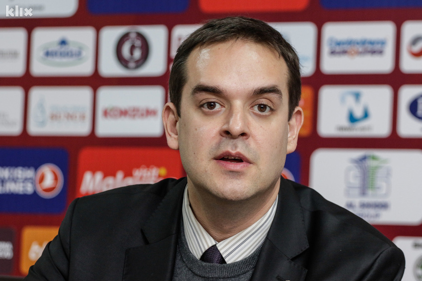 Dino Selimović, generalni direktor FK Sarajevo (Foto: Edin Hadžihasić/Klix.ba)