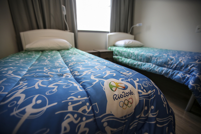 Jedna od soba u Olimpijskom selu (Foto: EPA)