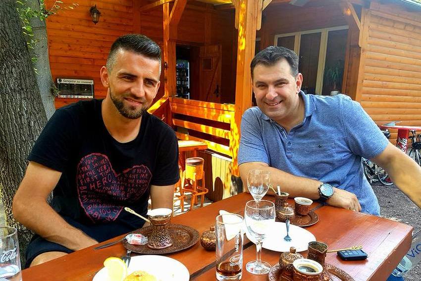 Vedad Ibišević i Mirsad Fikić