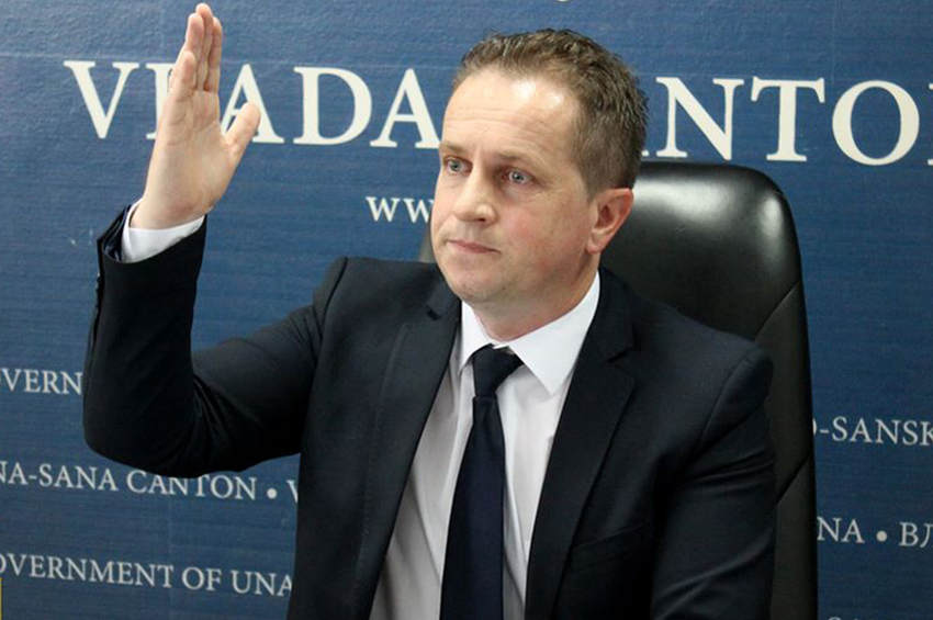 Husein Rošić, novi premijer USK