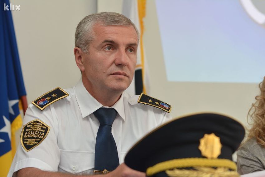 Policijski komesar MUP KS Vahid Ćosić (Foto: Arhiv/Klix.ba)