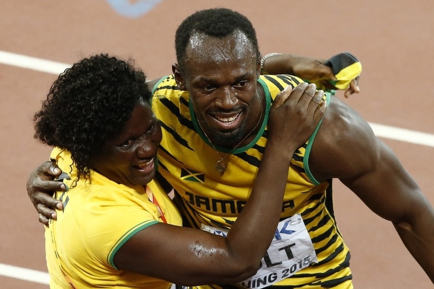 Usain Bolt i njegova majka Jennifer (Foto: EPA)