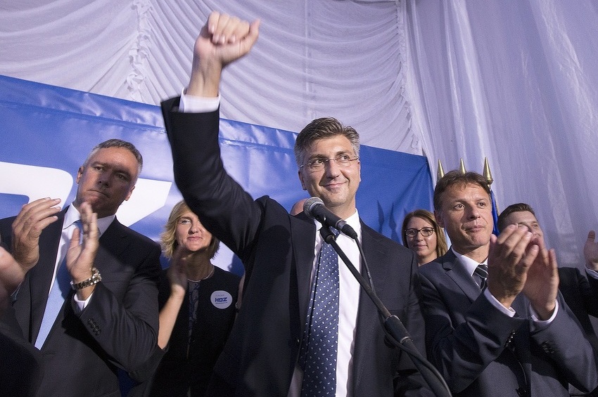 Predsjednik HDZ-a Andrej Plenković (Foto: EPA)