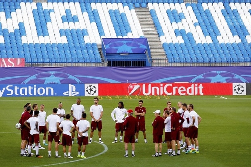 Trening Bayern Minhena u Madridu (Foto: EPA)