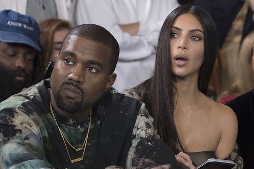 Kanye West i Kim Kardashian (Foto: EPA)
