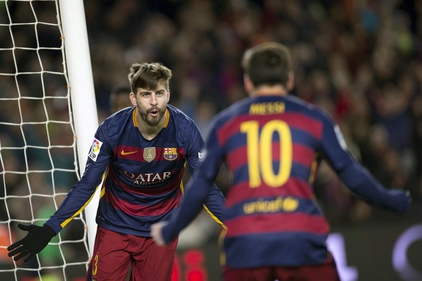 Gerard Pique i Leo Messi (Foto: EPA)