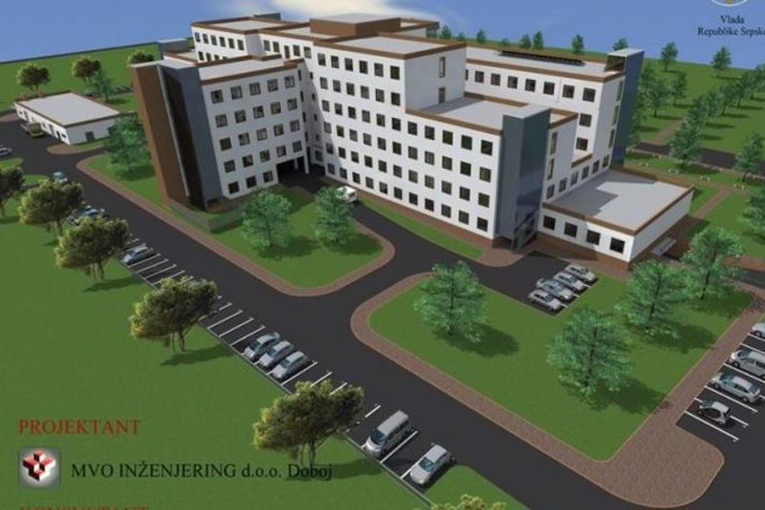 Budući izgled bolnice u Doboju