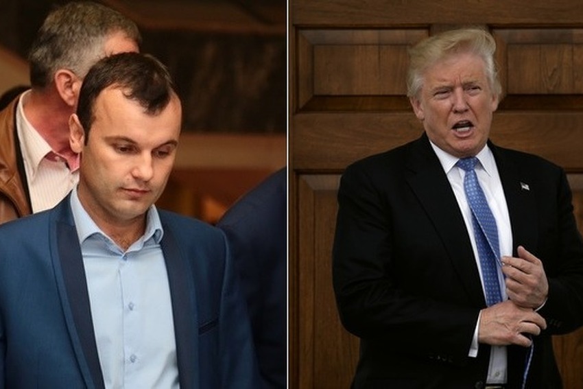 Grujičić i Trump (Foto: Klix.ba/EPA)
