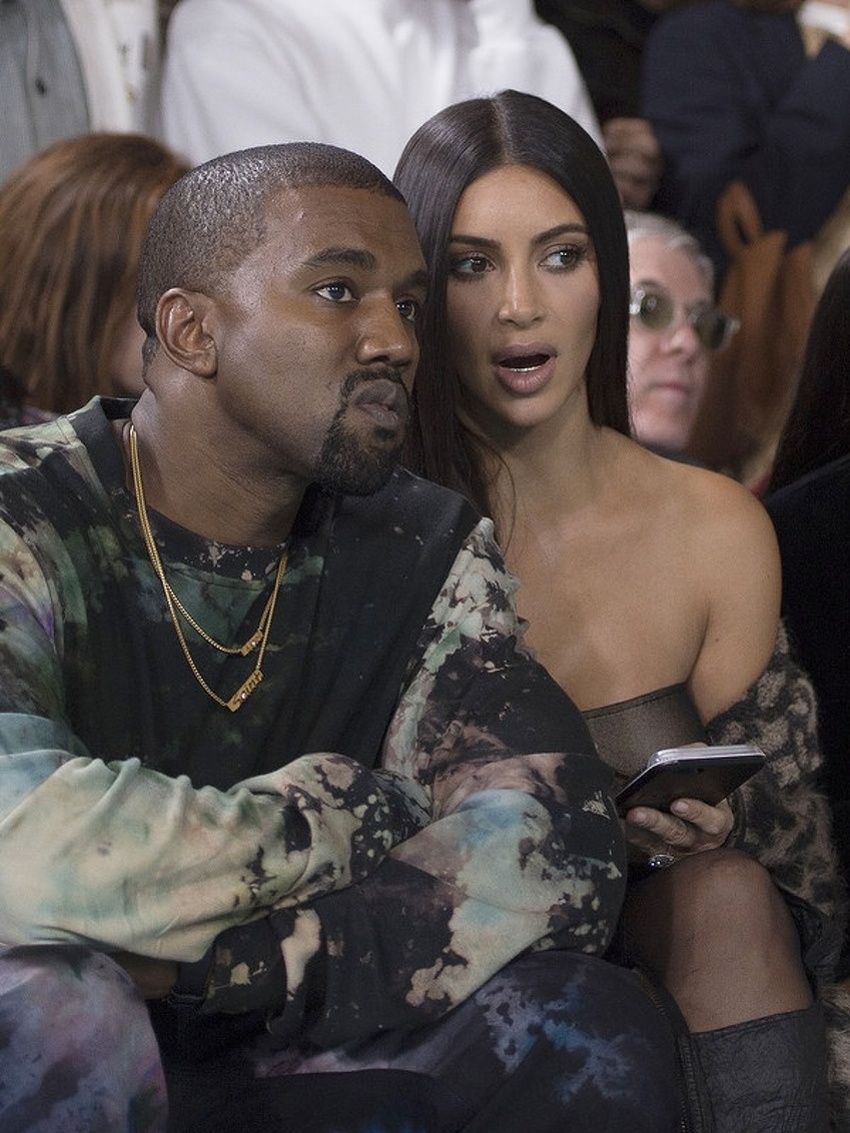 Kim Kardashian i Kanye West (Foto: EPA)