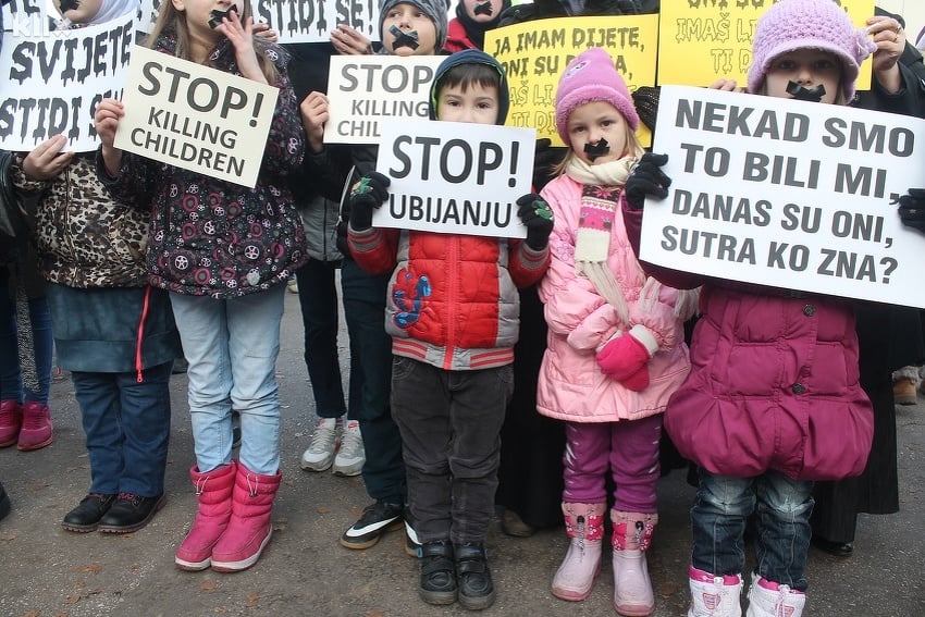 Šetnja za Alep (Foto: Elmedin Mehić/Klix.ba) (Foto: E. M./Klix.ba)