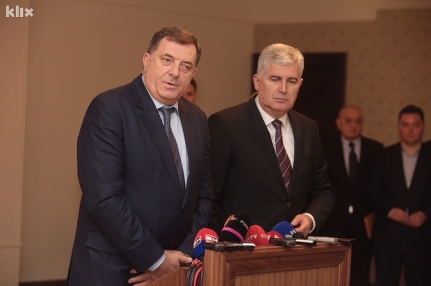 Milorad Dodik i Dragan Čović (Foto: Arhiv/Klix.ba)