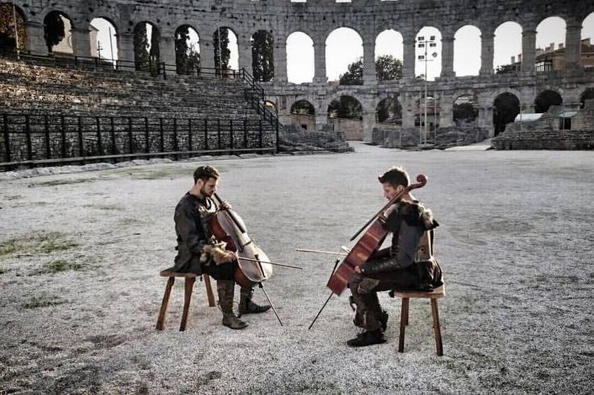 2cellos game of thrones где снимали