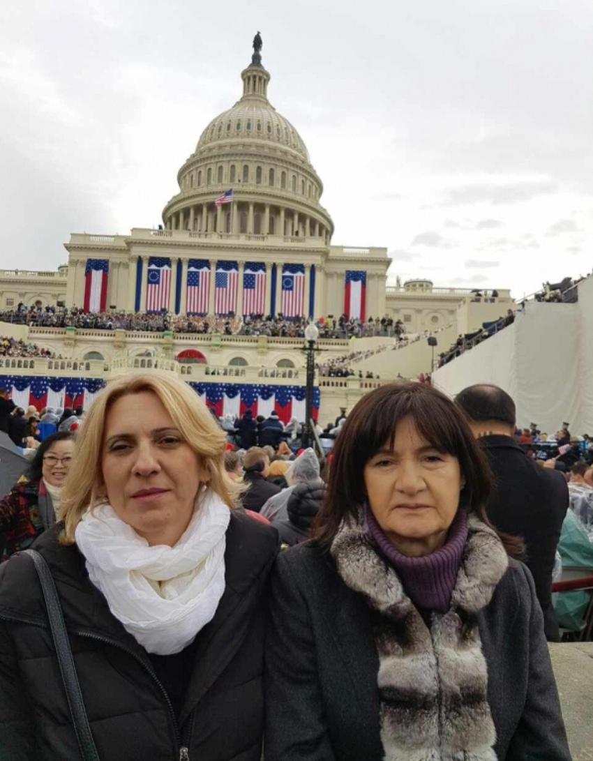 Željka Cvijanović i supruga Milorada Dodika poslale selfie sa Trumpove inauguracije
