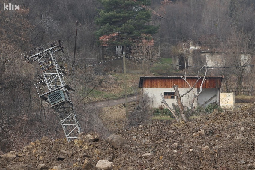 Klizište (Foto: Elmedin Mehić/Klix.ba) (Foto: E. M./Klix.ba)