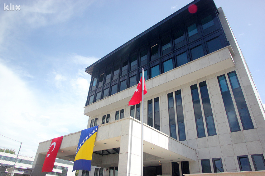 Sjedište Ambasade Republike Turske u BiH (Foto: Arhiv/Klix.ba)