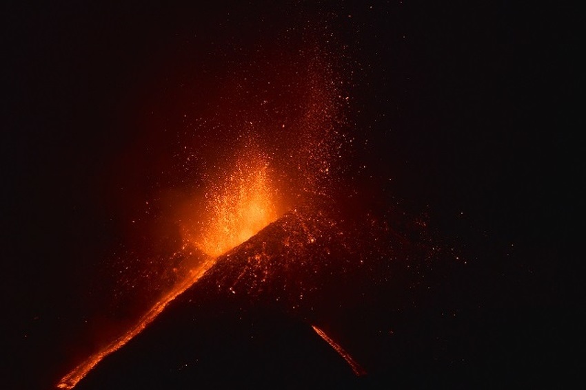Erupcija vulkana Etna (Foto: AFP)