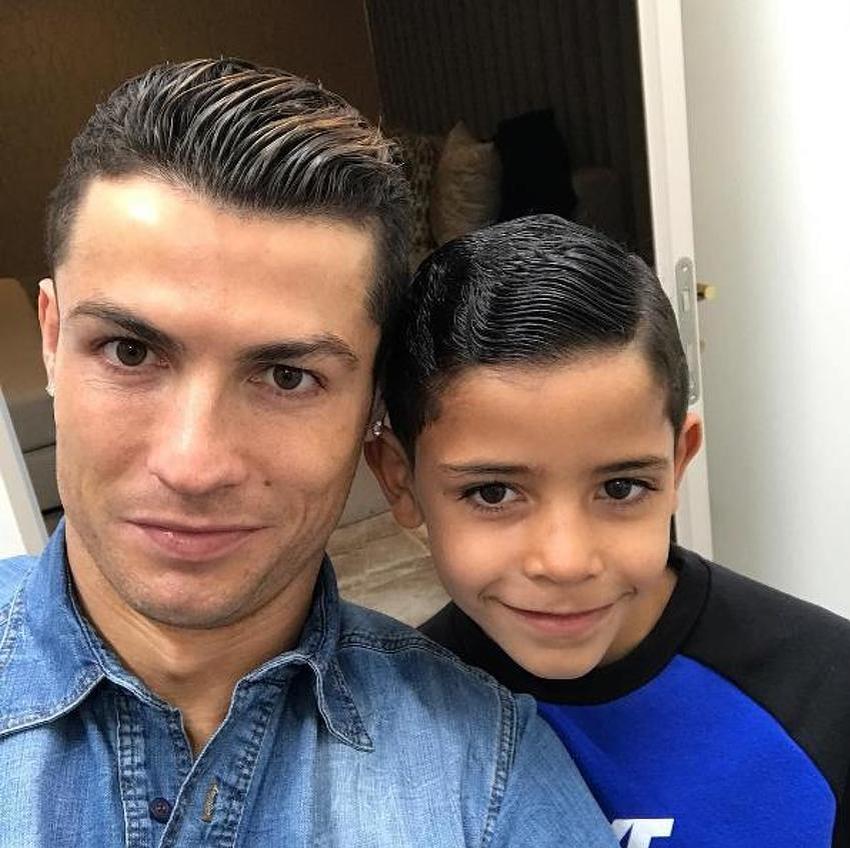 Ronaldo sa sinom Cristianom Juniorom