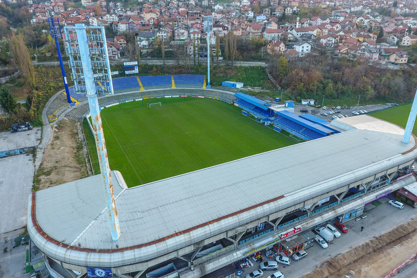 Pogledajte timelapse izgradnje istočne tribine Stadiona Grbavica