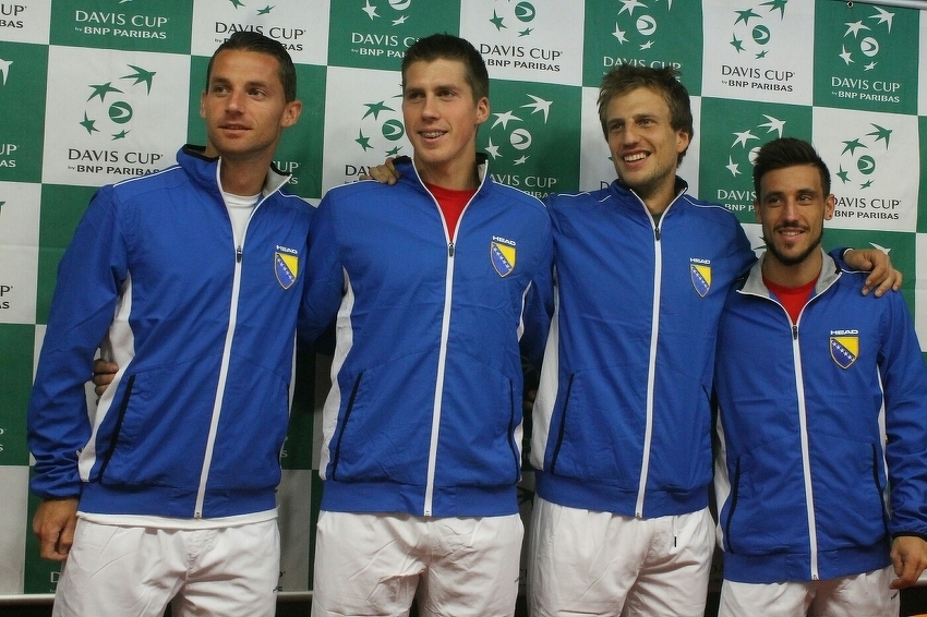 Davis Cup reprezentacija BiH (Foto: Elmedin Mehić/Klix.ba)