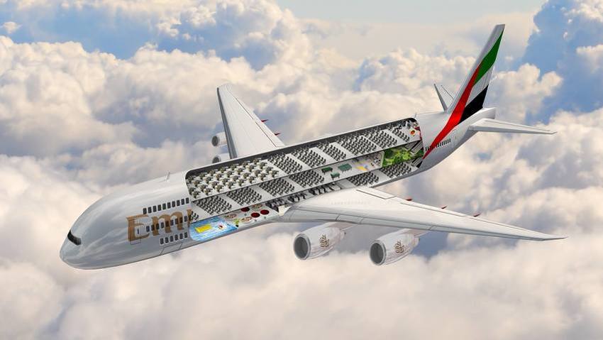 Avion APR001 (Foto: Emirates Airlines)