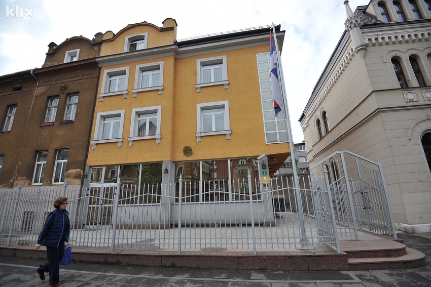 Ambasada Srbije u Sarajevu (Foto: Arhiv/Klix.ba)