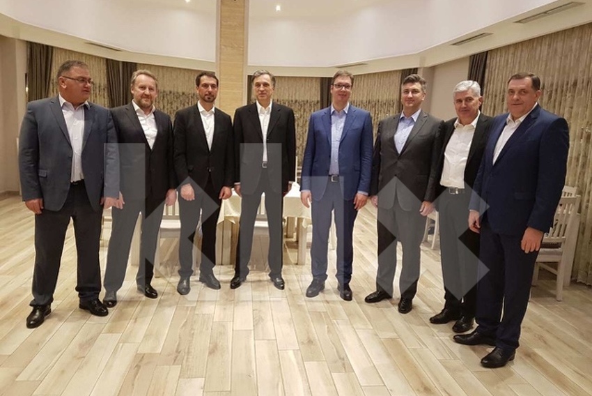 Lideri regije za istim stolom: Nenajavljeni sastanak Izetbegovića, Vučića, Plenkovića i drugih