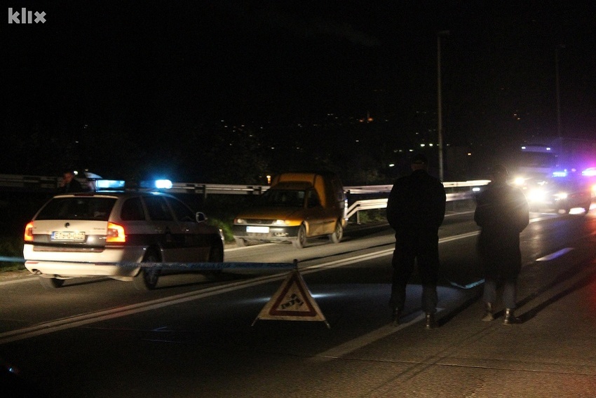Mjesto nesreće na magistralnom putu M-17 (Foto: Elmedin Mehić/Klix.ba) (Foto: E. M./Klix.ba)
