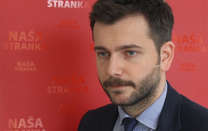 Albin Zuhrić, generalni sekretar Naše stranke