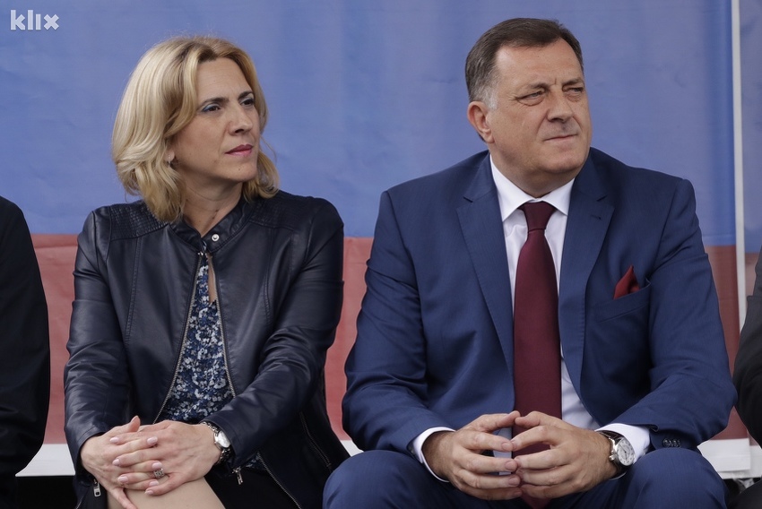 Cvijanović i Dodik (Foto: Arhiv/Klix.ba)