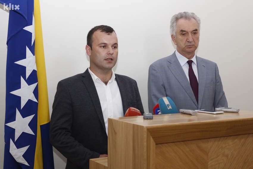 Mladen Grujičić i Mirko Šarović (Foto: Davorin Sekulić/Klix.ba)
