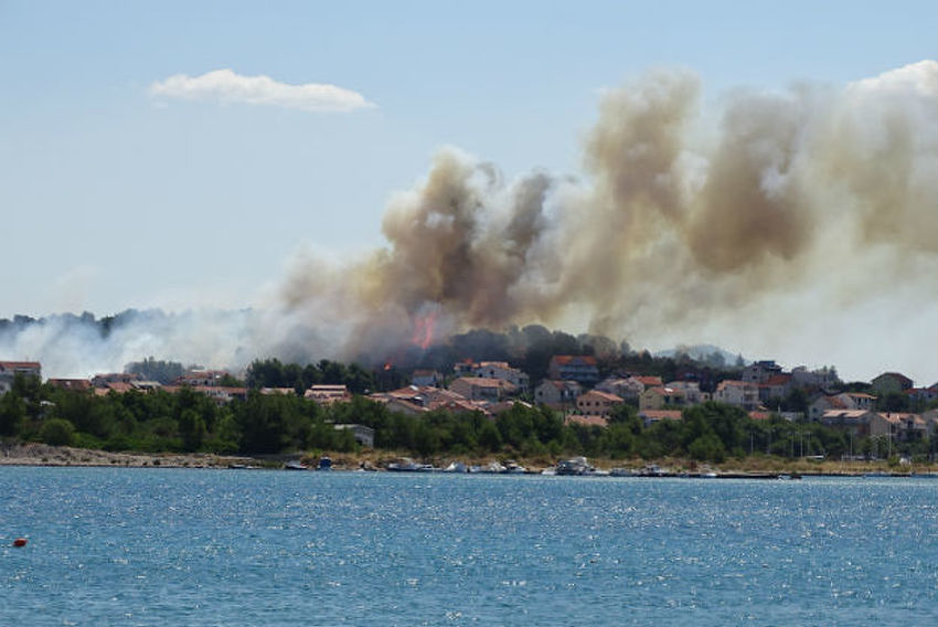 Požar kod Šibenika (Foto: Index.hr)