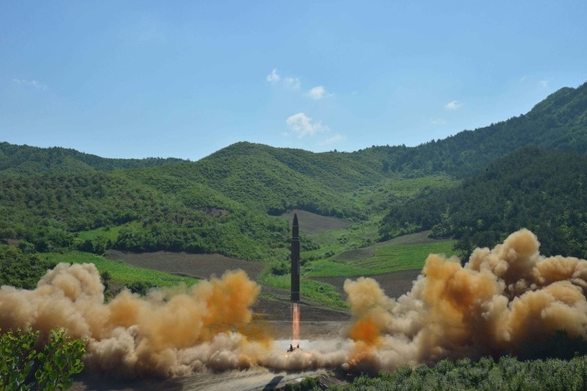 Raketa lansirana 4. jula (Foto: EPA)