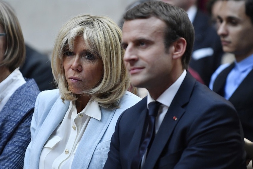 Brigitte i Emmanuel Macron (Foto: EPA)