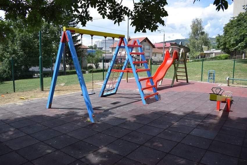 Uređeno igralište "Ciciban" u ulici Patriotske lige u Sarajevu