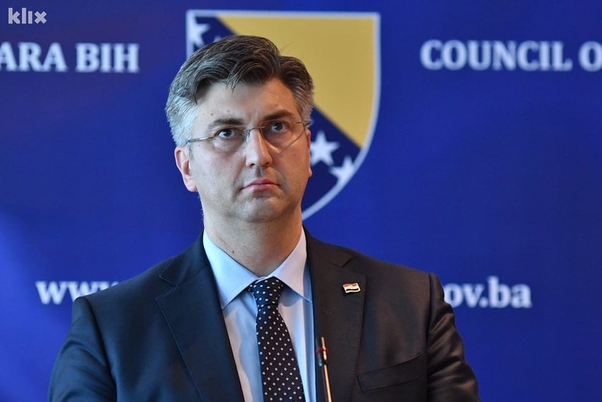 Andrej Plenković (Foto: Arhiv/Klix.ba)