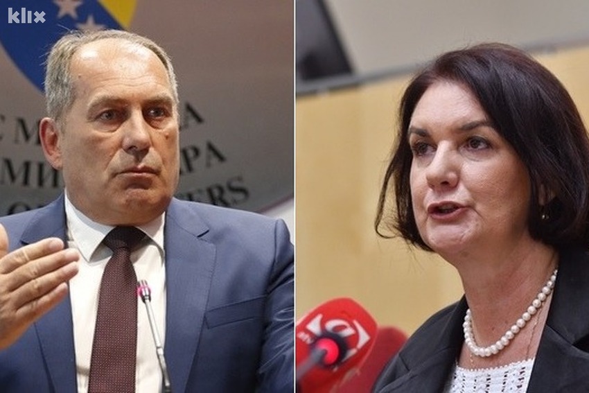 Dragan Mektić i Gordana Tadić (Foto: Klix.ba)